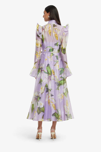 Lily Blossom Print in Lilac