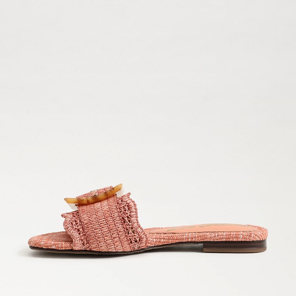 Shell Coral Faux Raffia