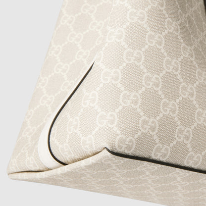 tejido beige y café oscuro