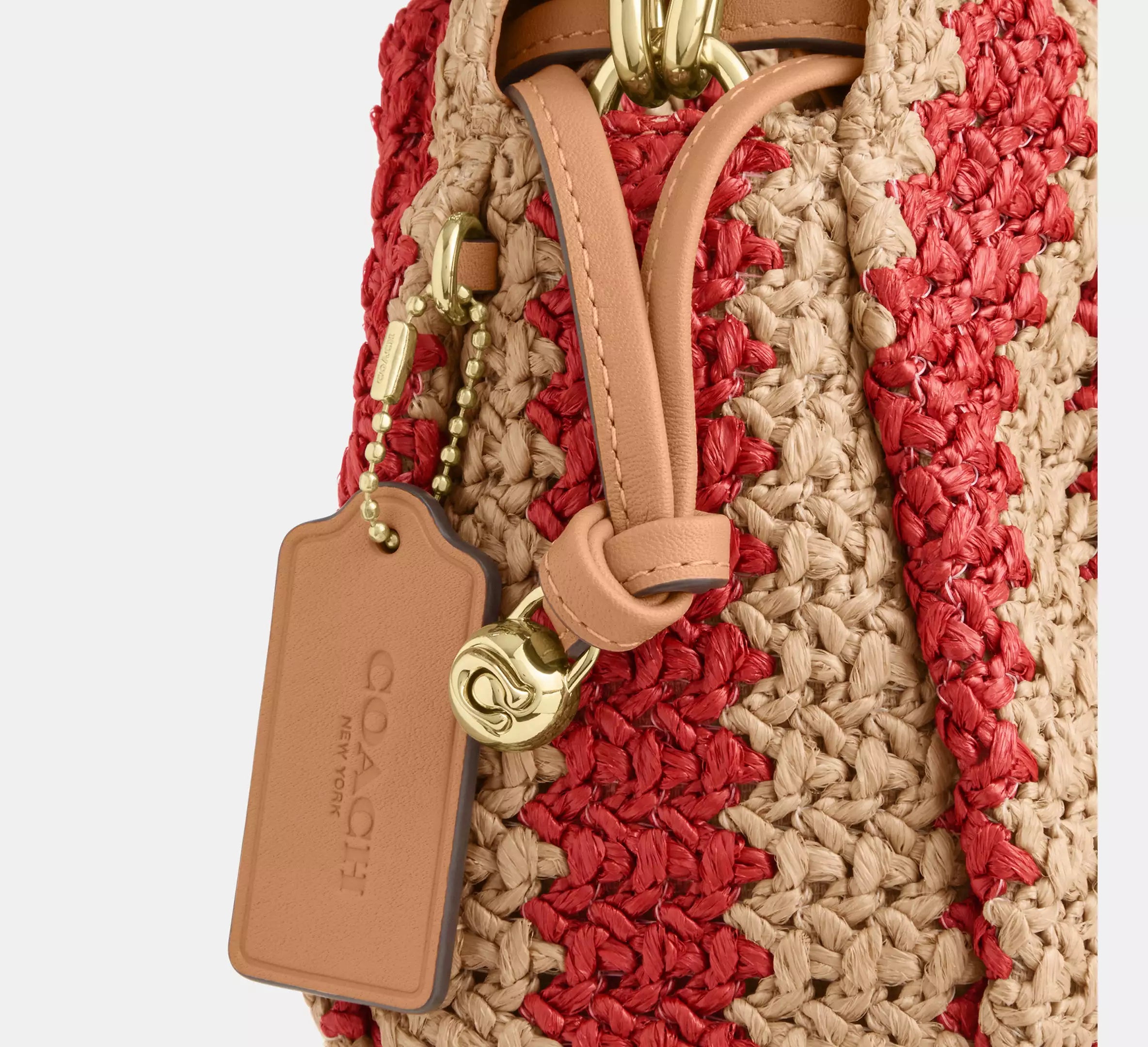 Gold/Red/Tan