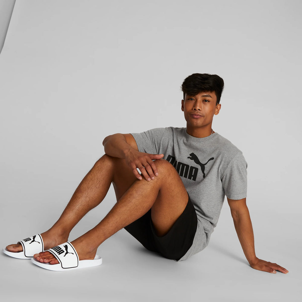 Puma White-Puma Black