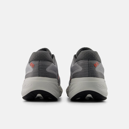 Slate Grey With Reflection And Urgent Red
