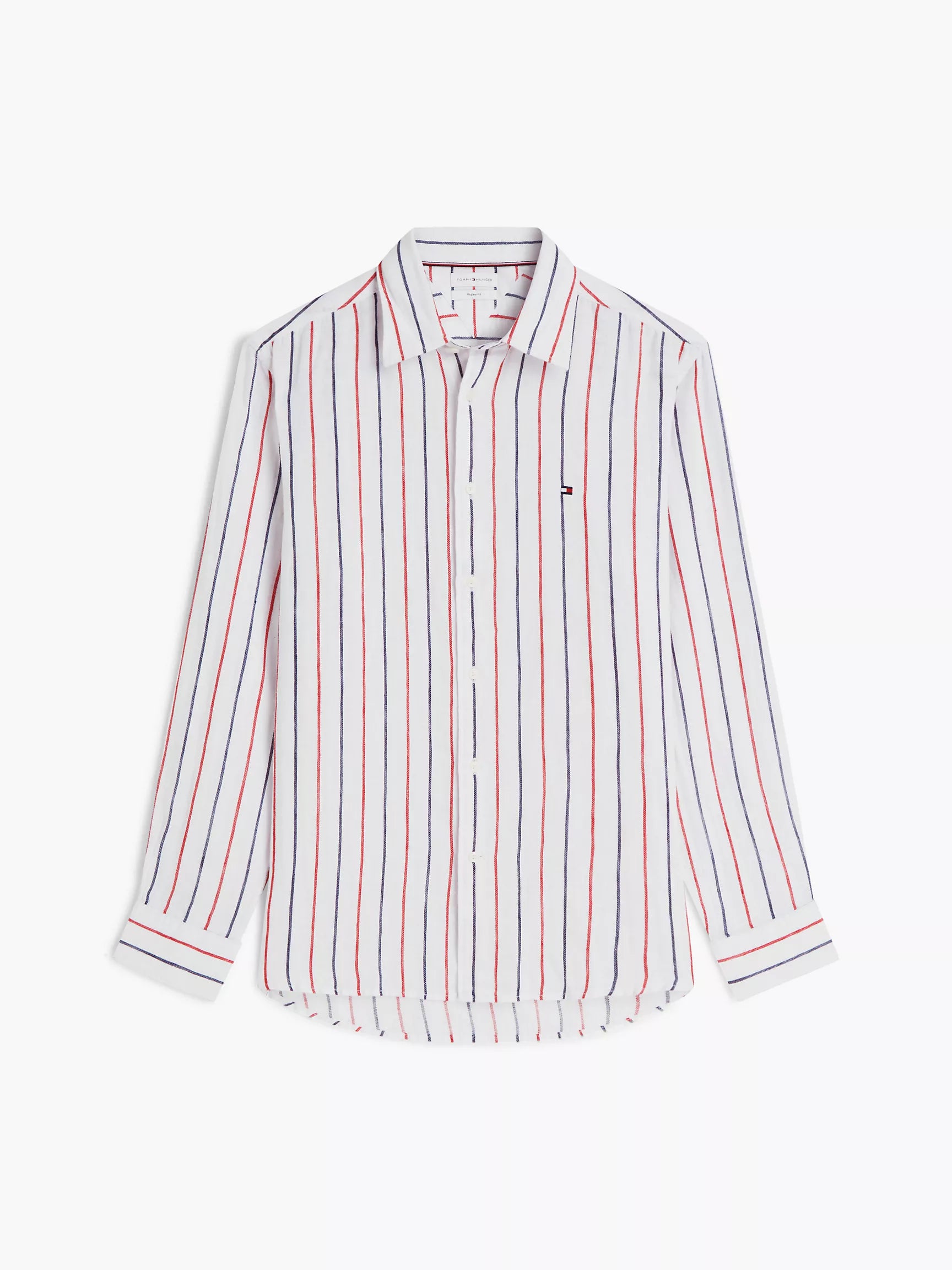 White/Red Stripe