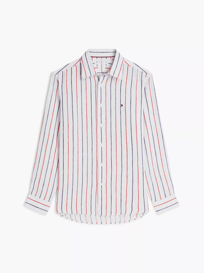 White/Red Stripe