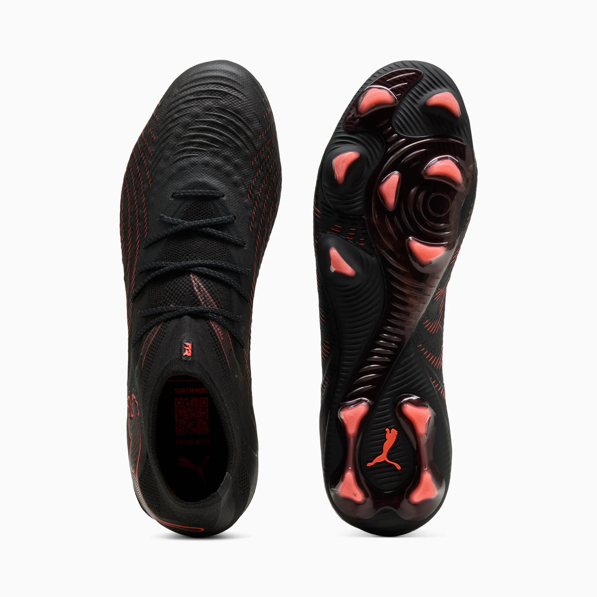 PUMA Black-Glowing Red-Strong Gray