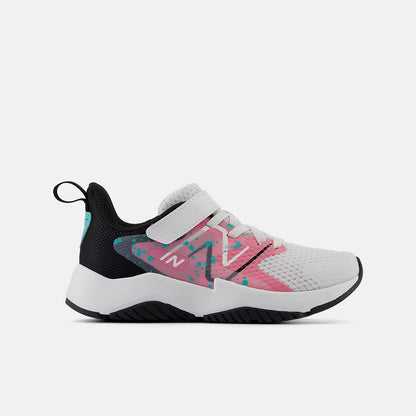White With Real Pink And Black