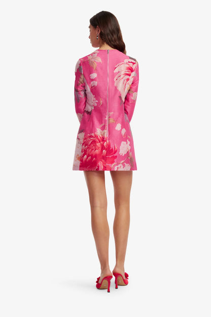Peony Print in Fuchsia