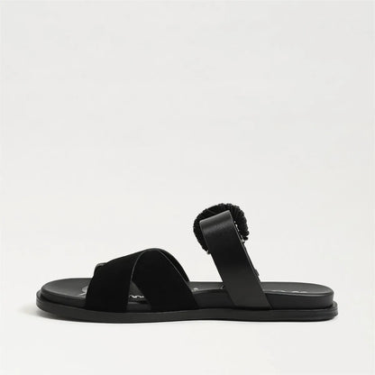 Black Suede/Leather