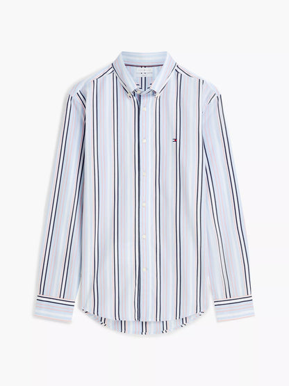 Doll Pink/Blue Stripe