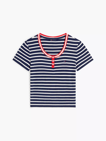 Navy Blue Stripe