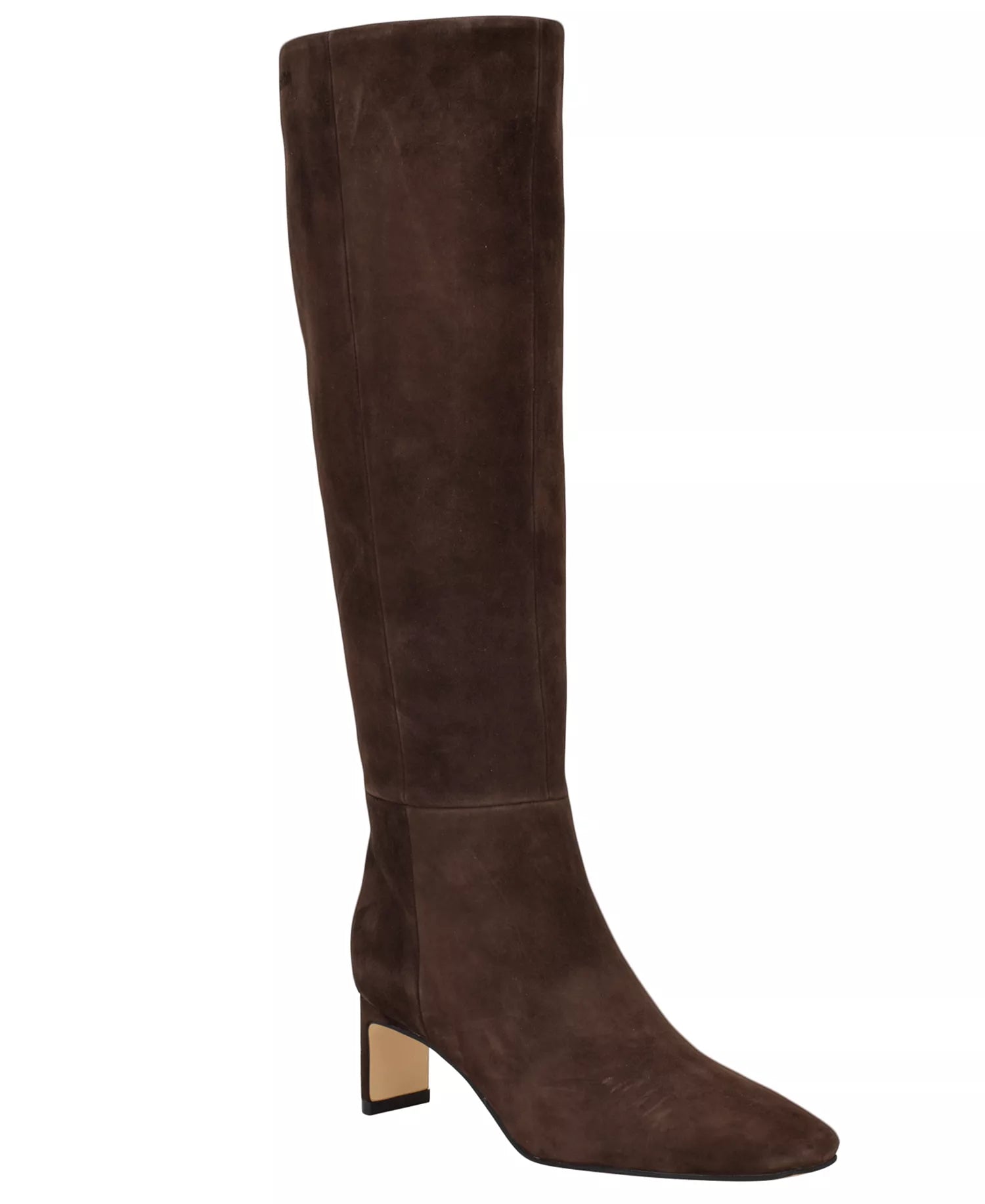 Dark Brown Suede