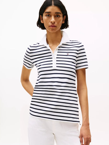 Optic White Multi Stripe