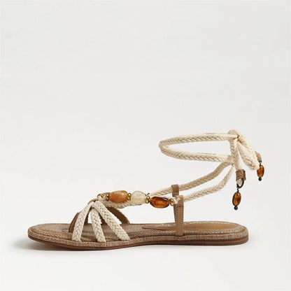 Natural Sand Faux Raffia