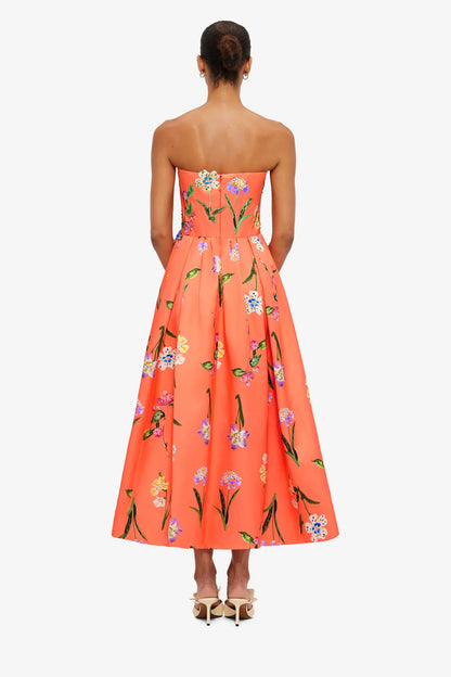 Wild Flower in Coral
