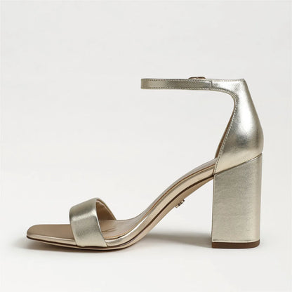 Gold Metallic Leather