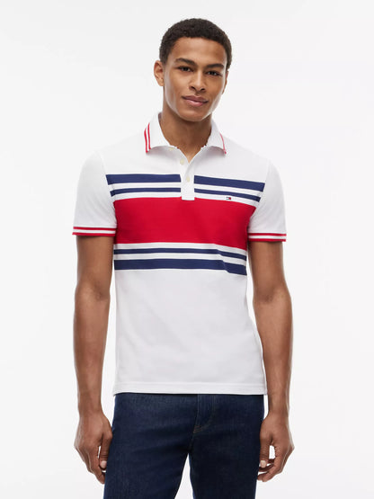 White/Primary Red