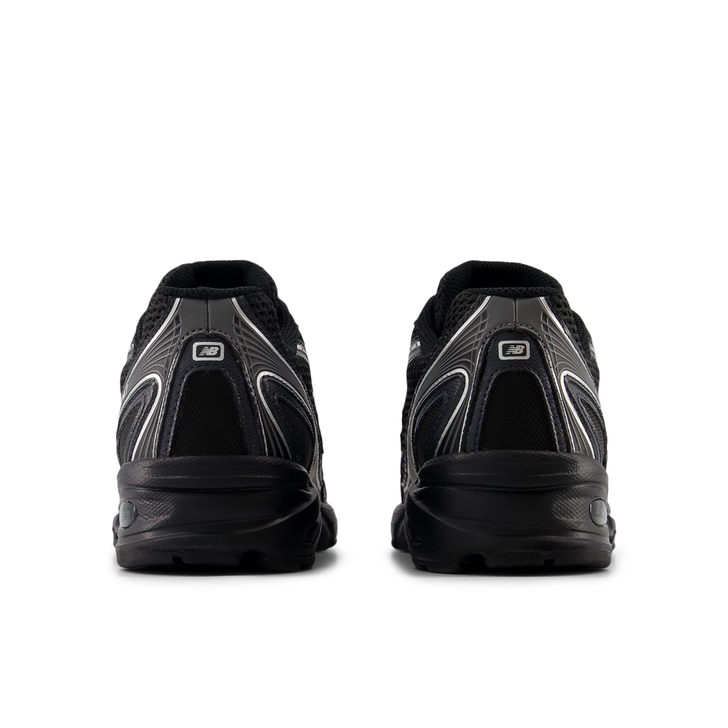 Black With Silver Metallic