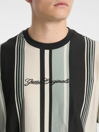 Washed Out Black Stripes