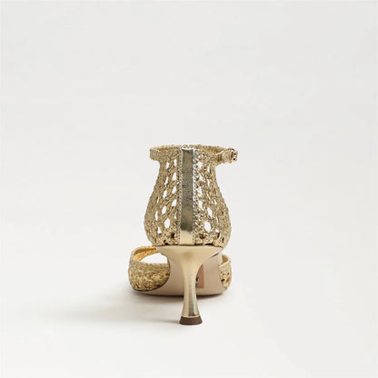 Amber Gold Faux Raffia