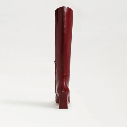 Cabernet Red Leather
