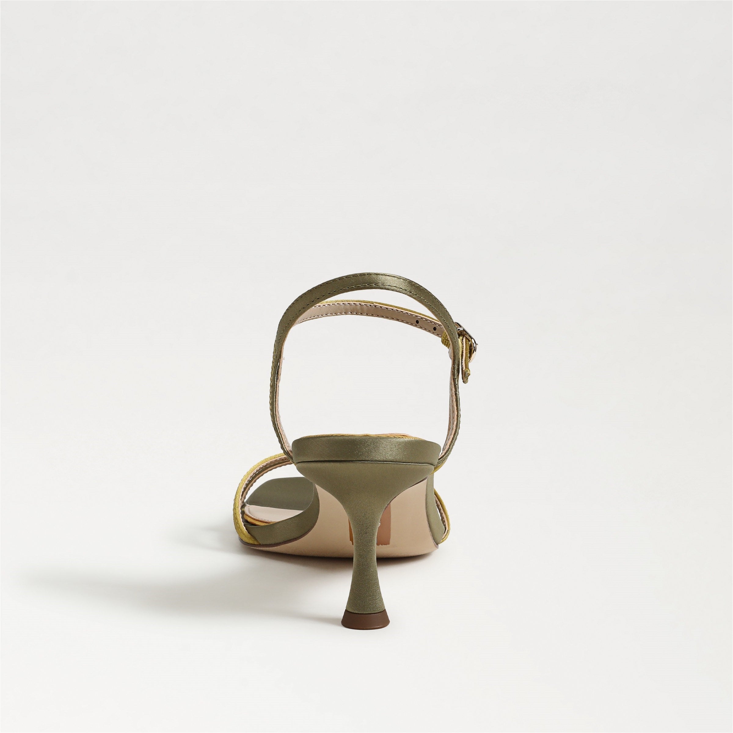 Light Olive Satin Fabric