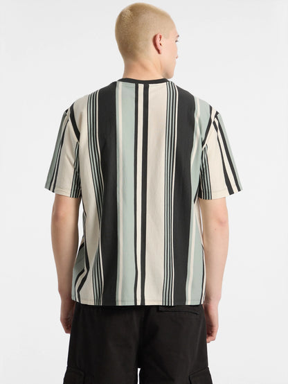 Washed Out Black Stripes