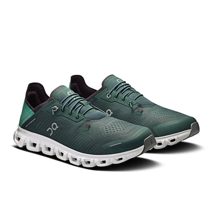 Olive | White