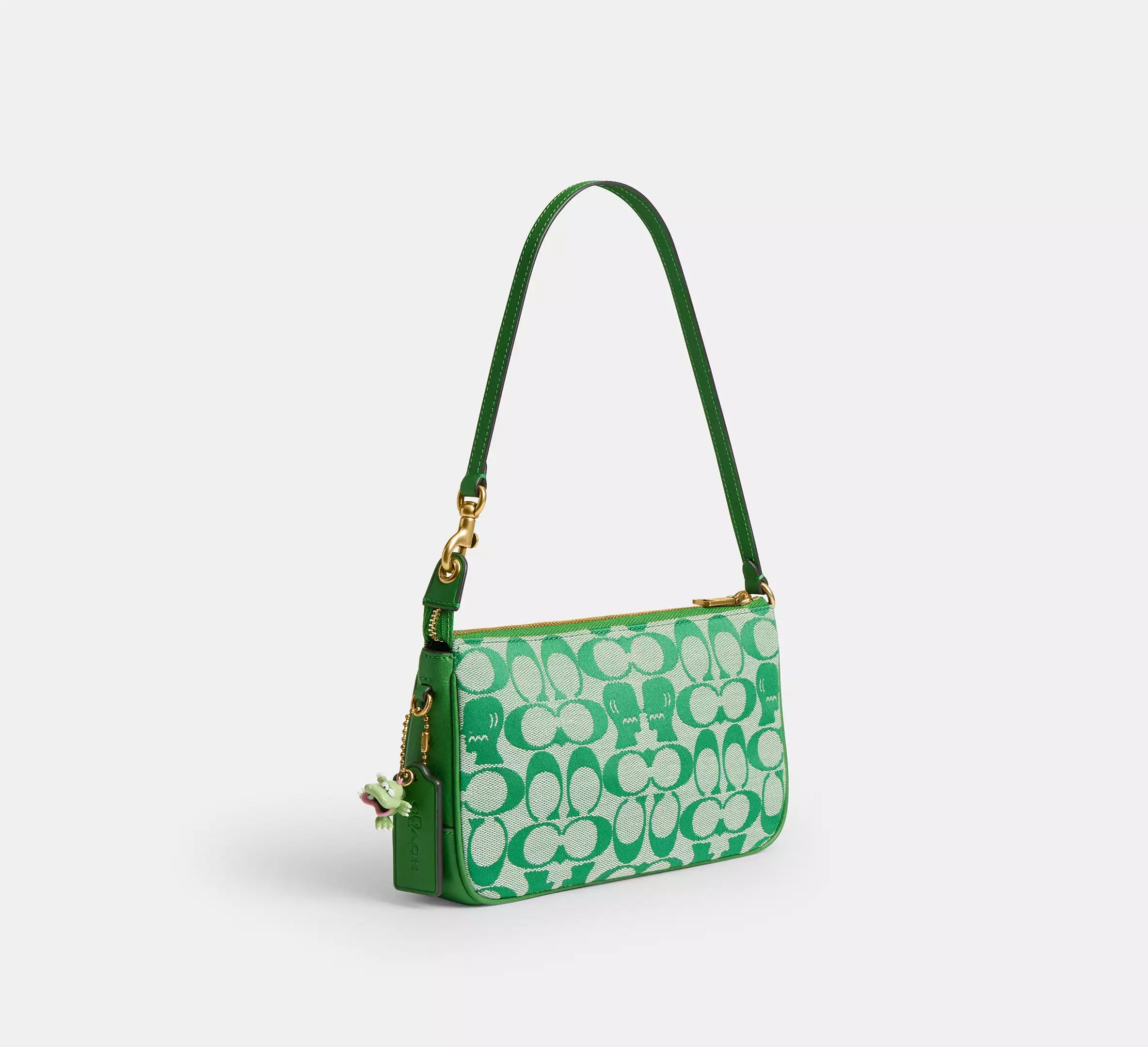 Brass/Kelly Green