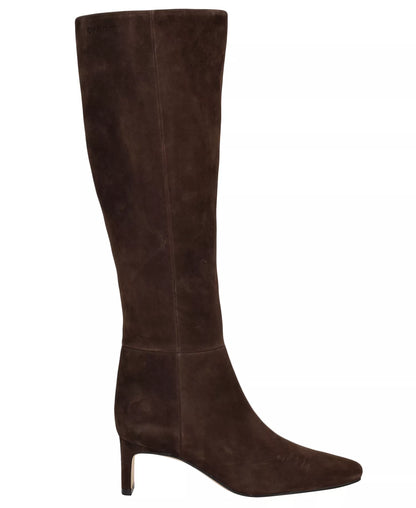 Dark Brown Suede