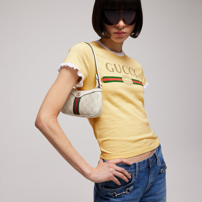 tela GG beige y blanco