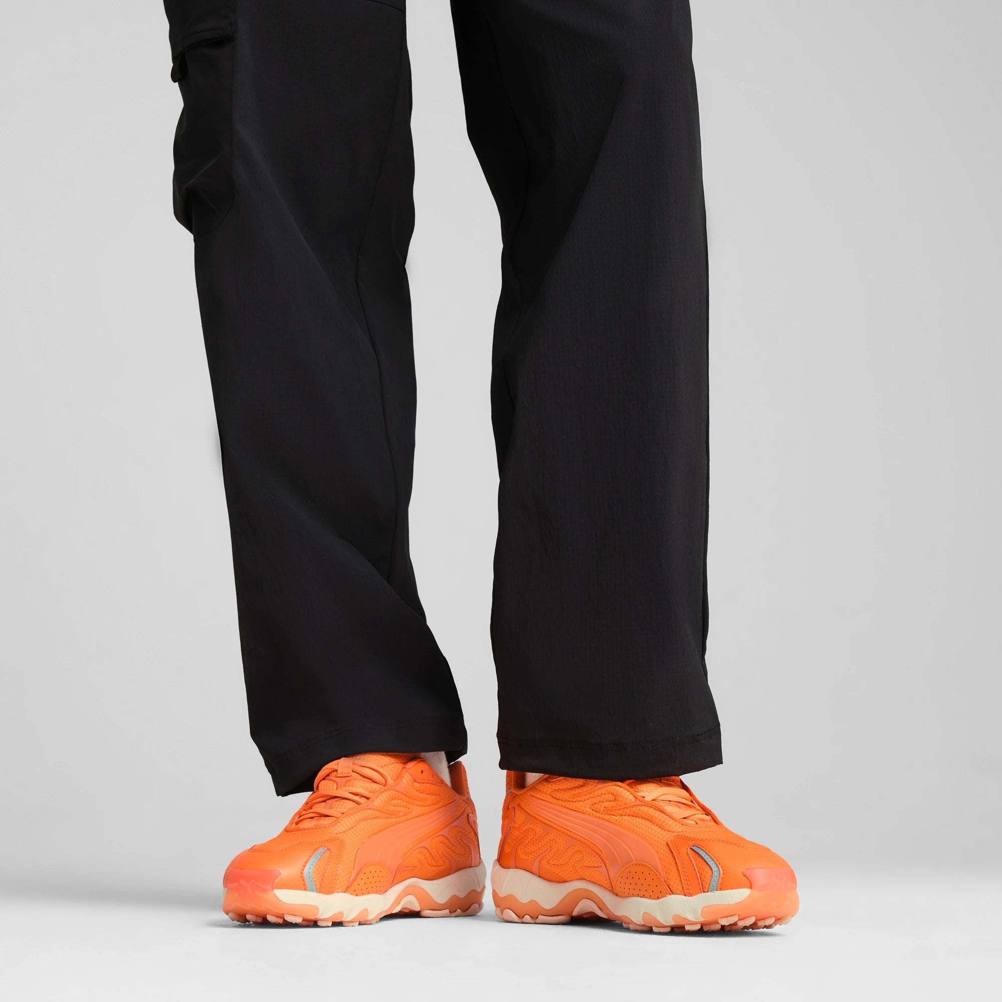 Orange Glo-Alpine Snow