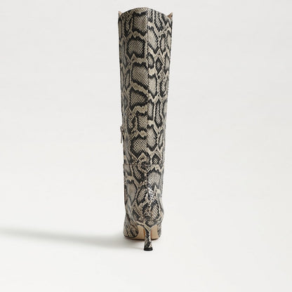 Roccia Grey Snake Print