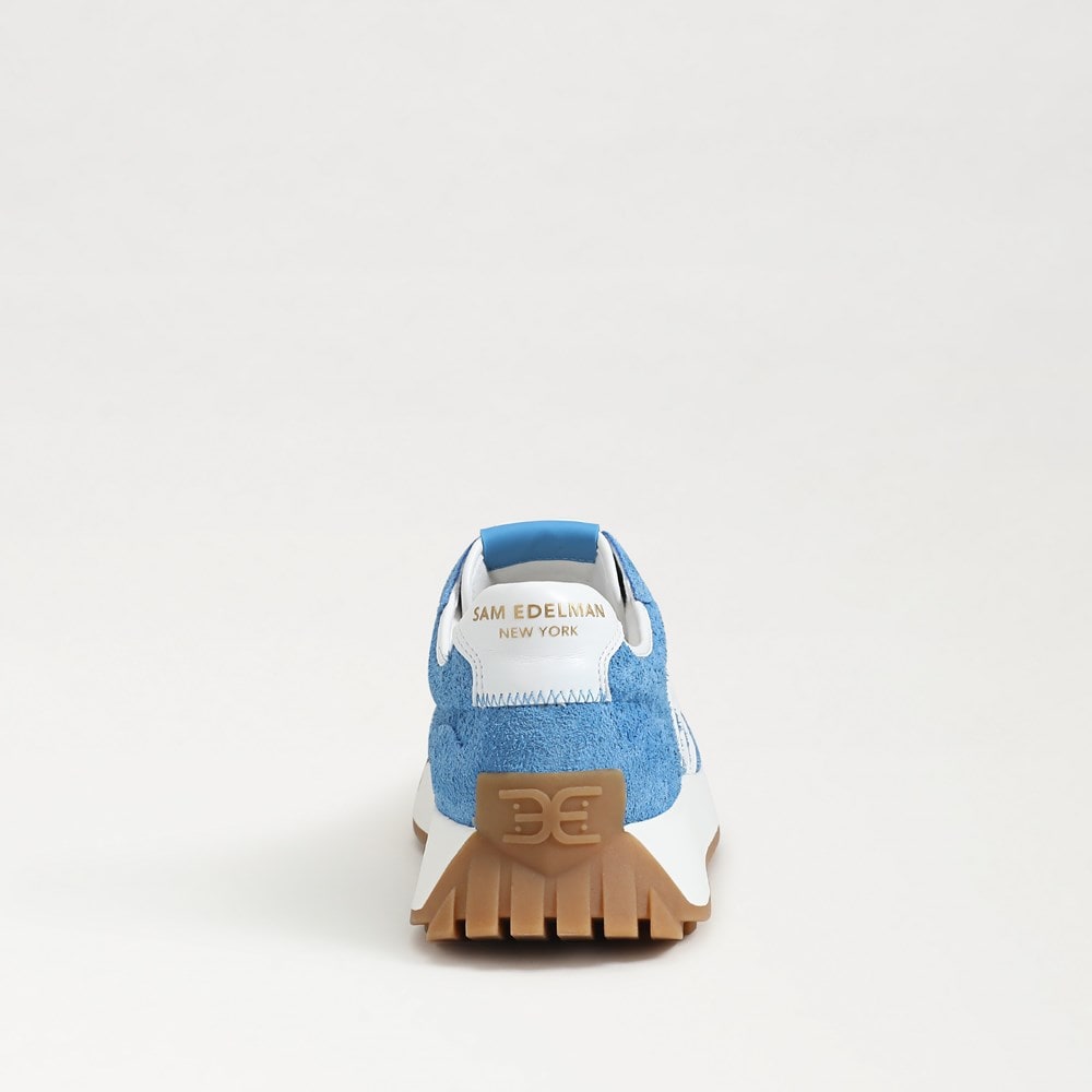 Azure Blue Suede