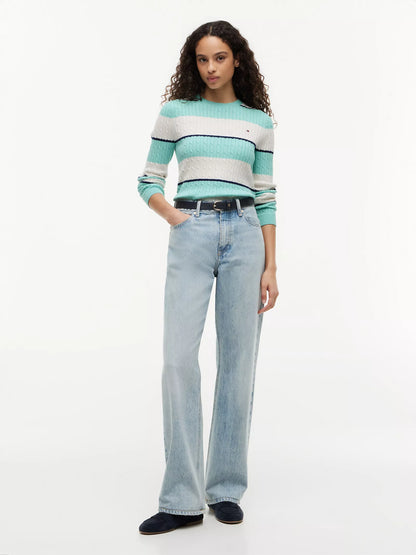 Mint Green Stripe