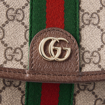 tejido con GG beige y marrón