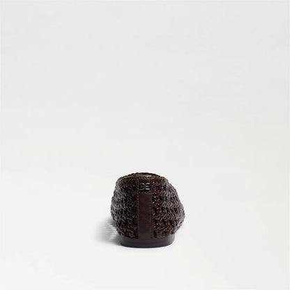 Dark Brown Woven Leather