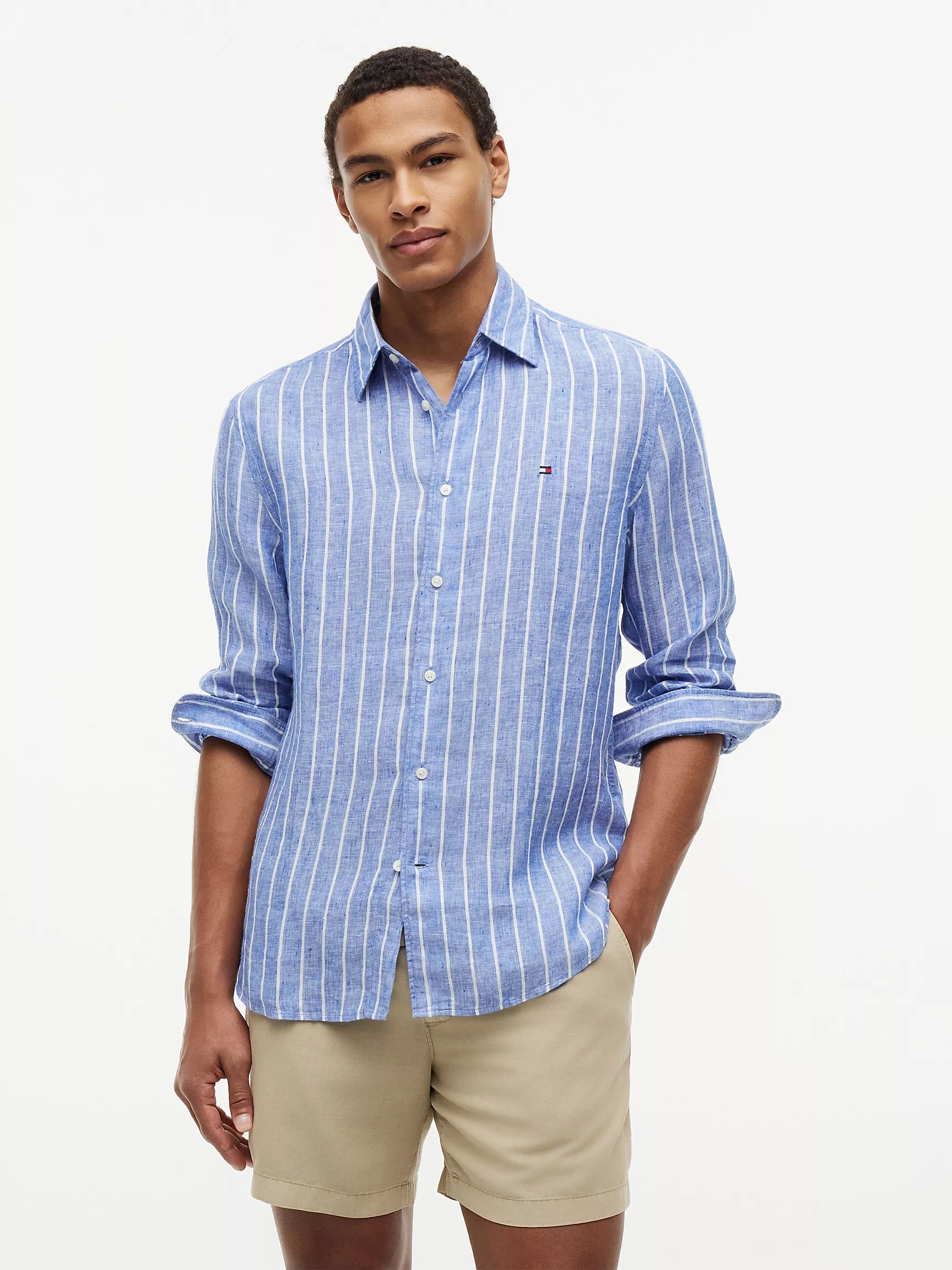 Regal Blue/White Stripe