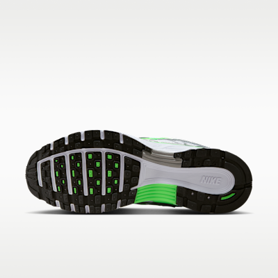 Metallic Silver/White/Green Strike/Black