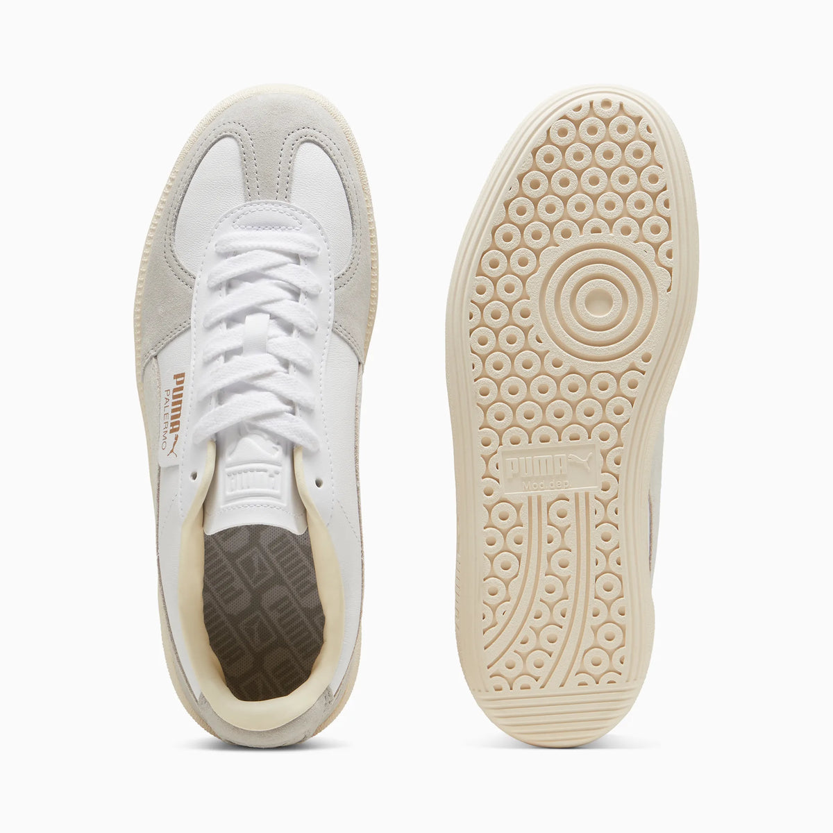 PUMA White-Cool Light Gray-Sugared Almond