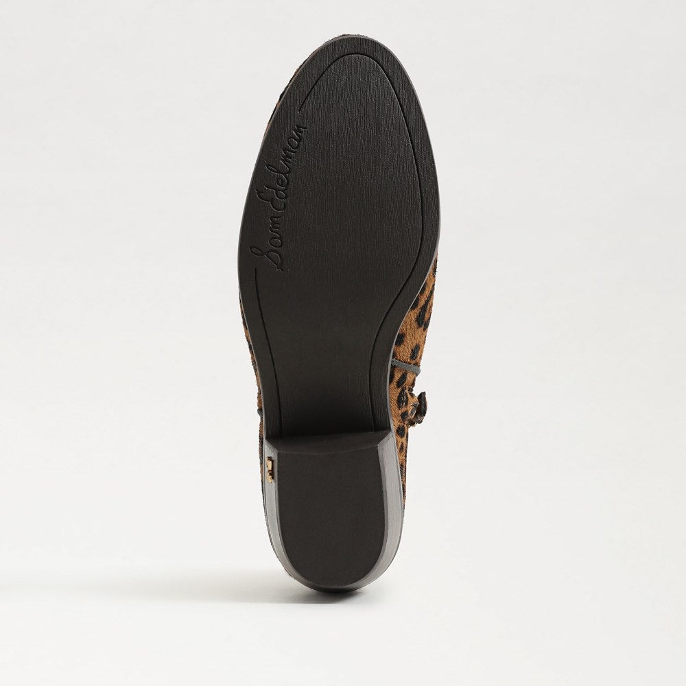 Leopard Brahma Hair Leather