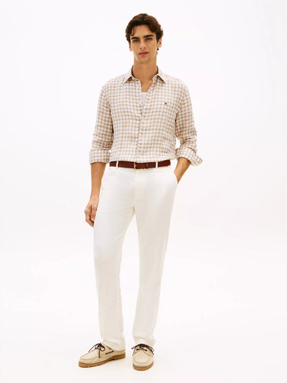 Sandalwood/White Check