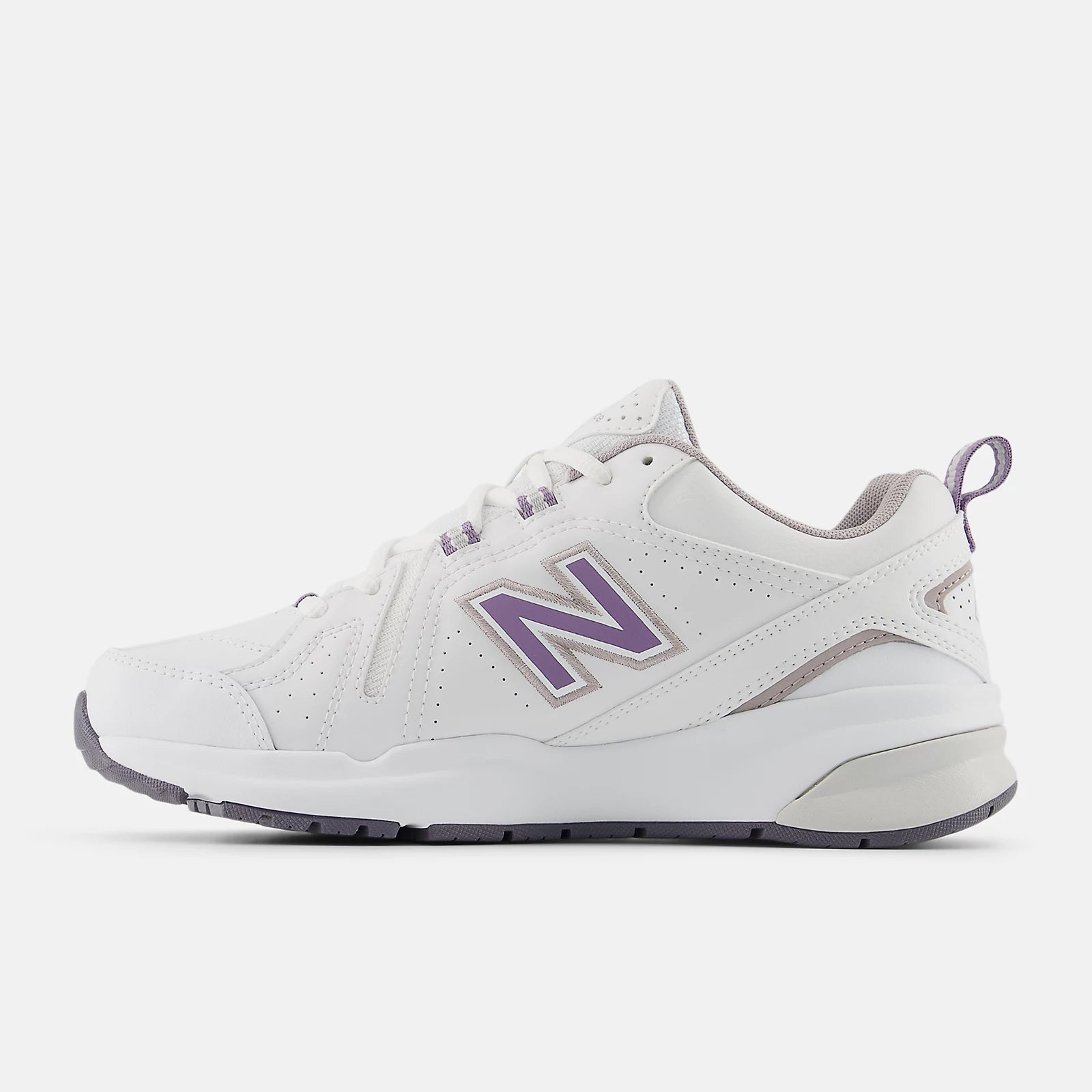 Nb White With Candied Violet And Neptune Grey