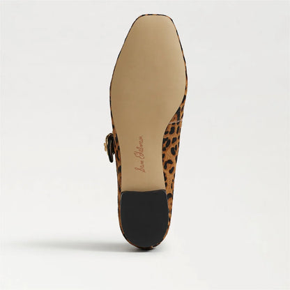 Leopard Brahma Hair Leather