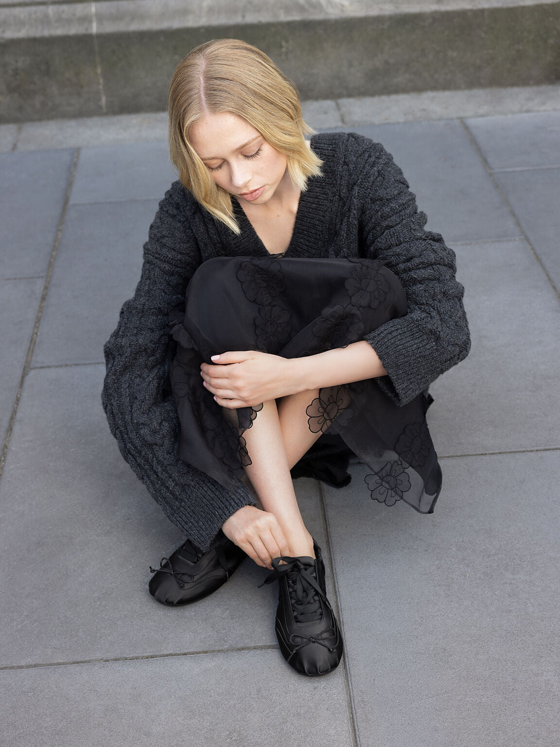 Black Textured
