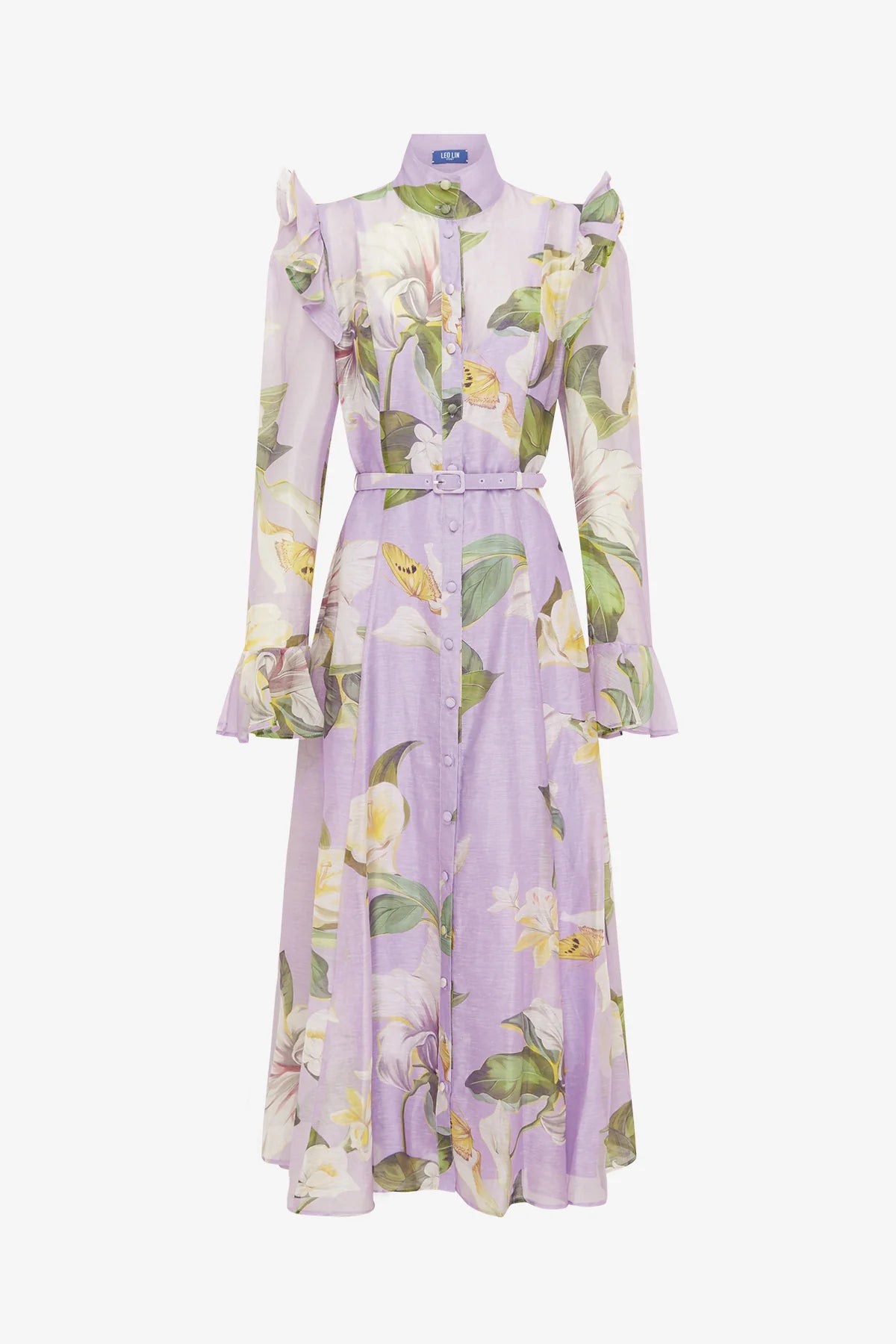 Lily Blossom Print in Lilac
