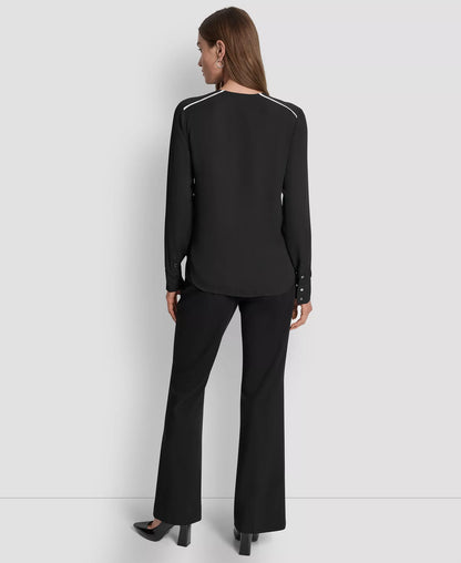 Black/ Linen White
