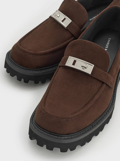 Dark Brown Textured