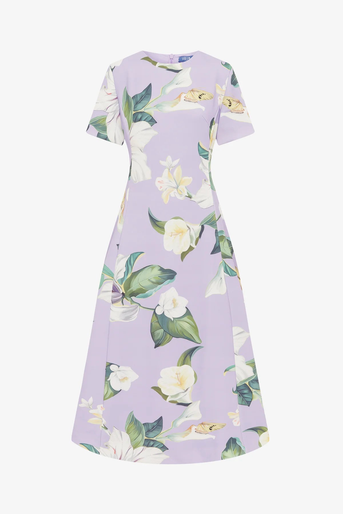 Lily Blossom Print in Lilac