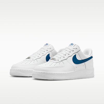 White/White/Court Blue
