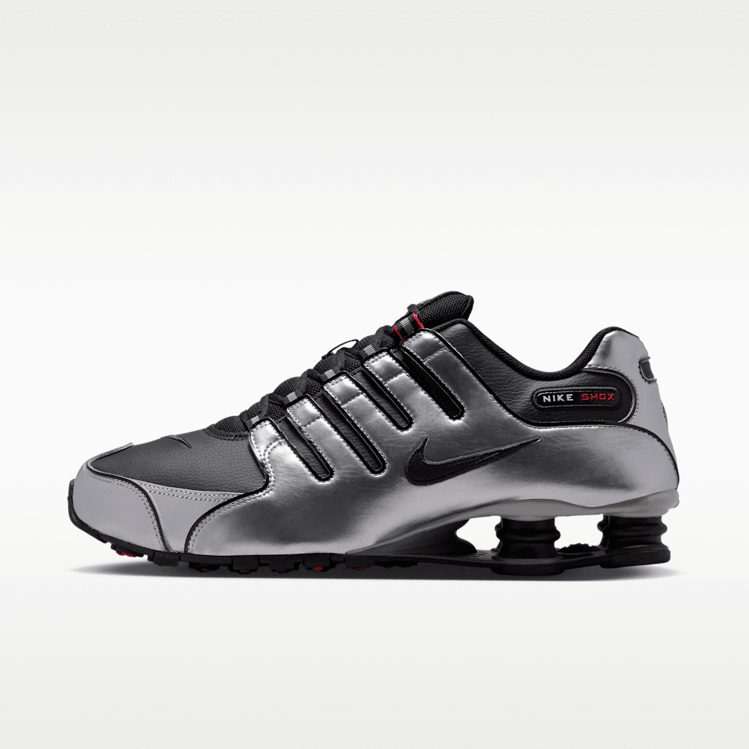Black/Metallic Silver/University Red/Black